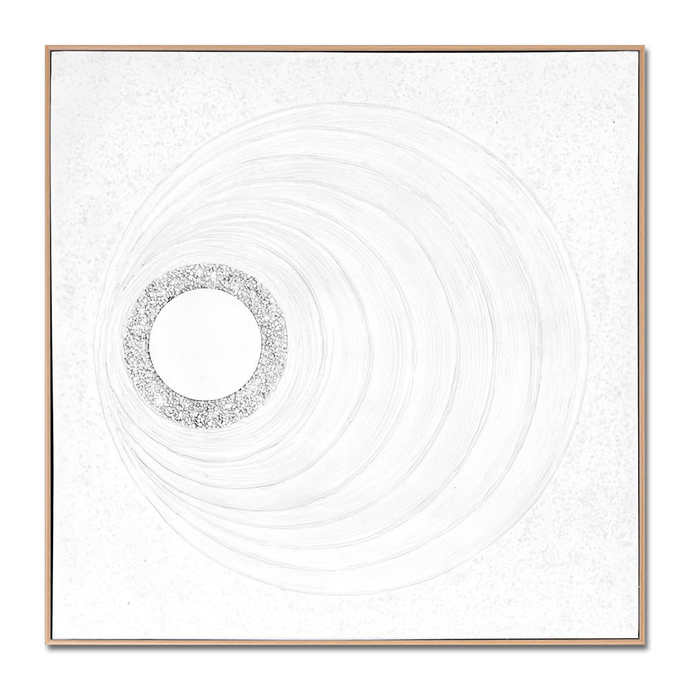 OBRAZ NA PLÁTNĚ, abstraktní, 82/82 cm  - Lifestyle, dřevo (82/82cm)
