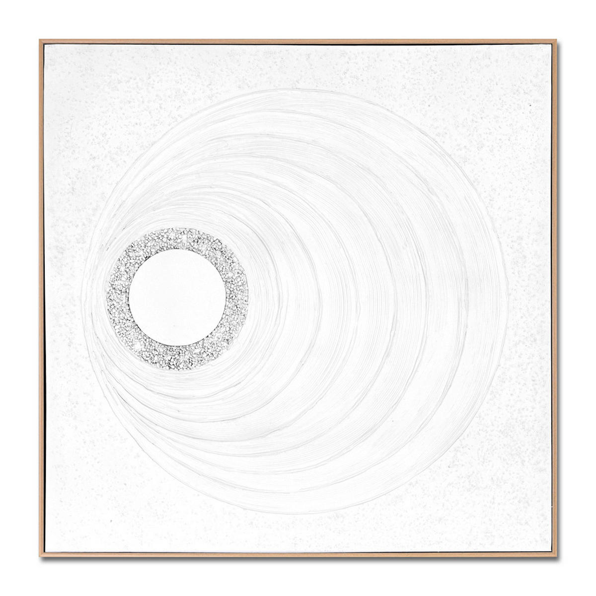 OBRAZ NA PLÁTNĚ, abstraktní, 82/82 cm  - Lifestyle, dřevo (82/82cm)