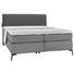 BOXSPRINGBETT 200/200 cm in Anthrazit, Schwarz - Anthrazit/Schwarz, Design, Textil/Metall (200/200cm) - Hom`in BOXSPRINGBETT 200/200 cm in Anthrazit, Schwarz - Anthrazit/Schwarz, Design, Textil/Metall (200/200cm) - Hom`in
