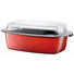 BRÄTER Passion - Klar/Rot, Design, Glas/Metall (39/22/15cm) - Silit BRÄTER Passion - Klar/Rot, Design, Glas/Metall (39/22/15cm) - Silit