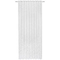 FERTIGVORHANG transparent  - Weiß, KONVENTIONELL, Textil (140/245cm) - Boxxx
