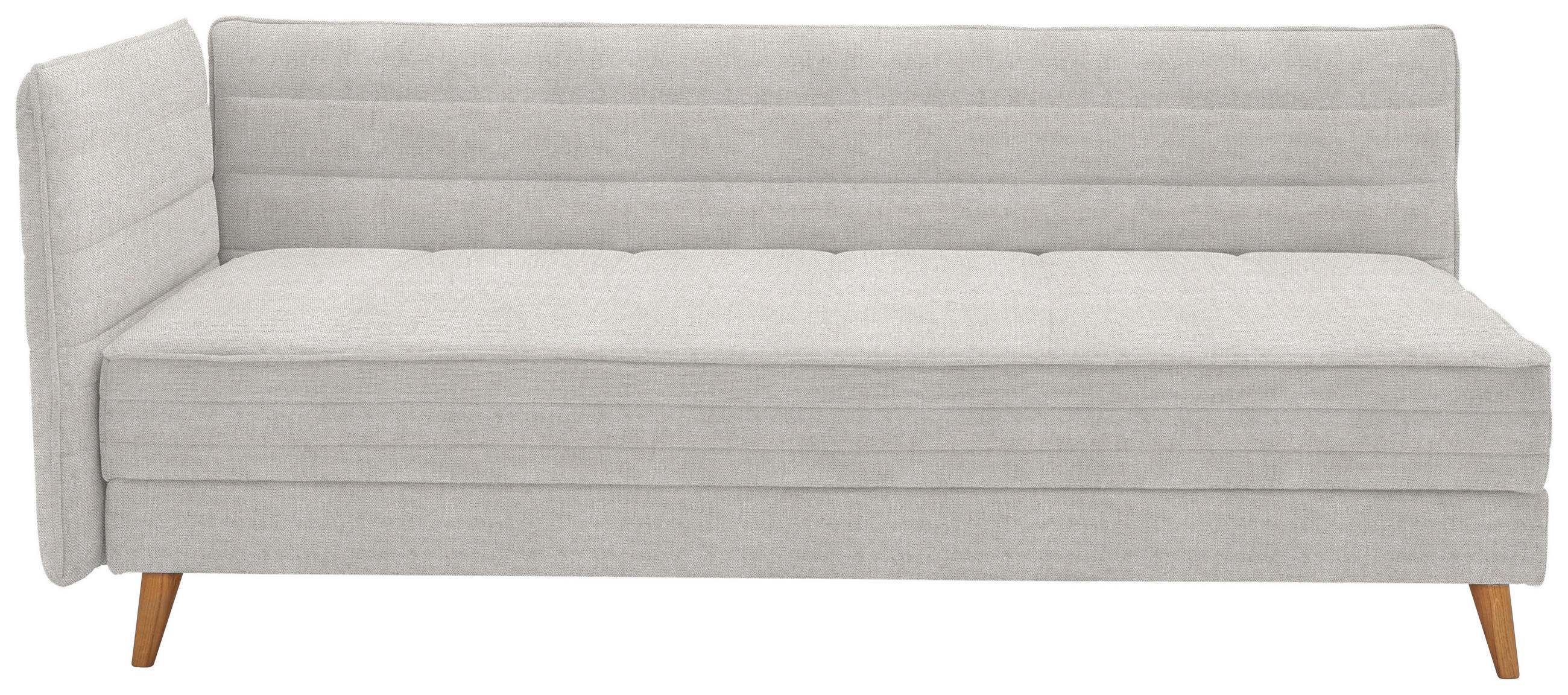 LIEGE  in Naturfarben  - Naturfarben, MODERN, Holz/Textil (210/84/130cm) - Joka