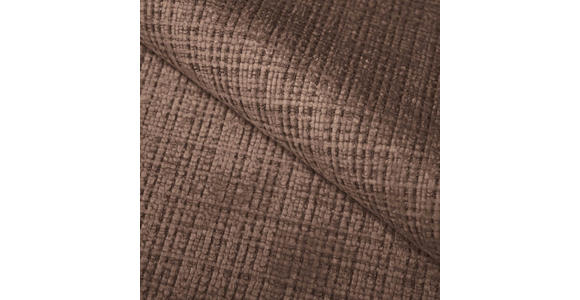 ECKSOFA Braun Chenille  - Schwarz/Braun, MODERN, Kunststoff/Textil (315/180cm) - Hom`in