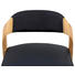 BARHOCKER in Holz, Leder Schwarz, Eichefarben - Eichefarben/Schwarz, Natur, Leder/Holz (51/93/49cm) - Voglauer BARHOCKER in Holz, Leder Schwarz, Eichefarben - Eichefarben/Schwarz, Natur, Leder/Holz (51/93/49cm) - Voglauer