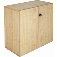 KOMMODE  in 80/74,8/42 cm  - Ahornfarben/Alufarben, KONVENTIONELL, Holzwerkstoff/Metall (80/74,8/42cm) - Venda