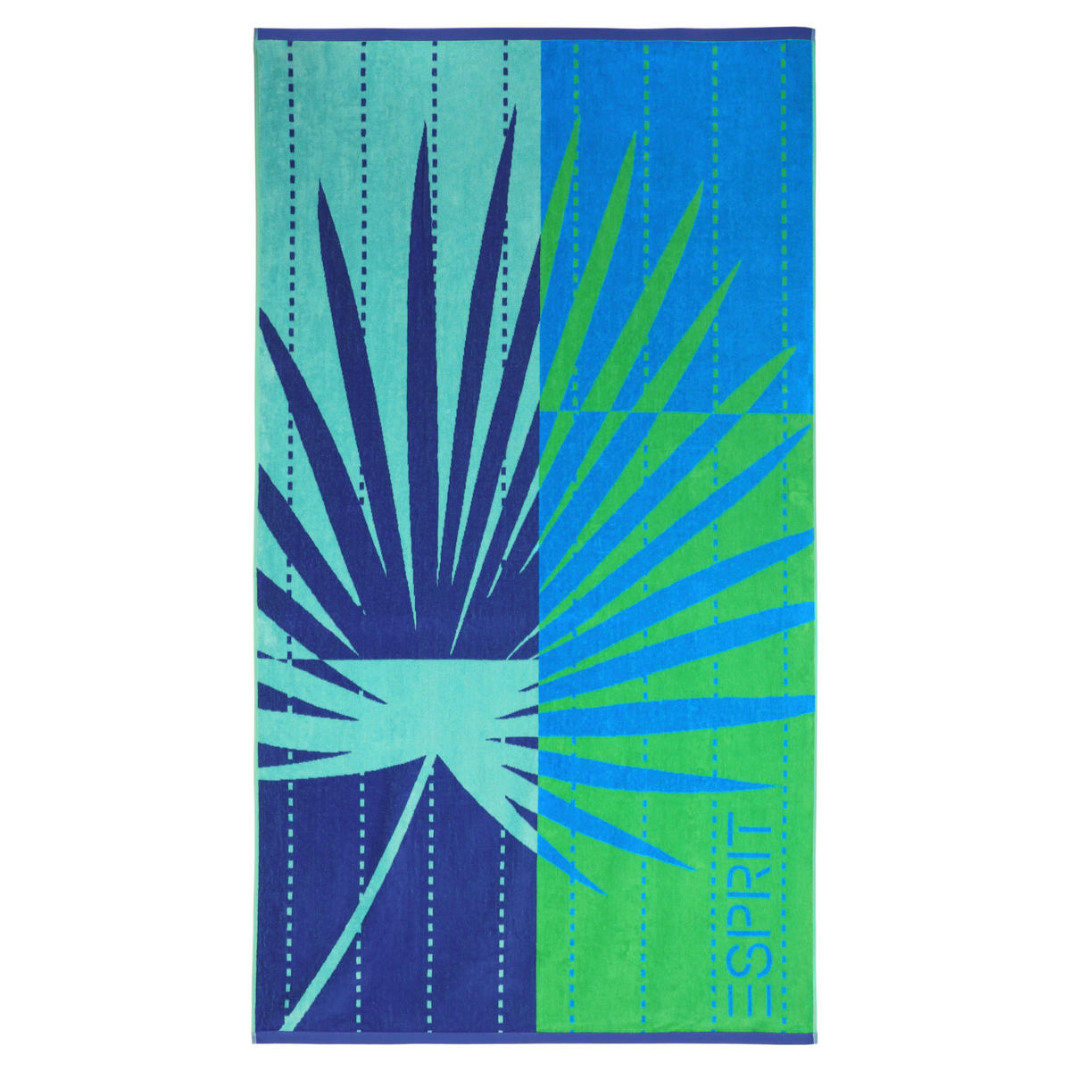 STRANDTUCH Malibu Beach Blau 100/180 cm  - Blau, KONVENTIONELL, Textil (100/180cm) - Vossen