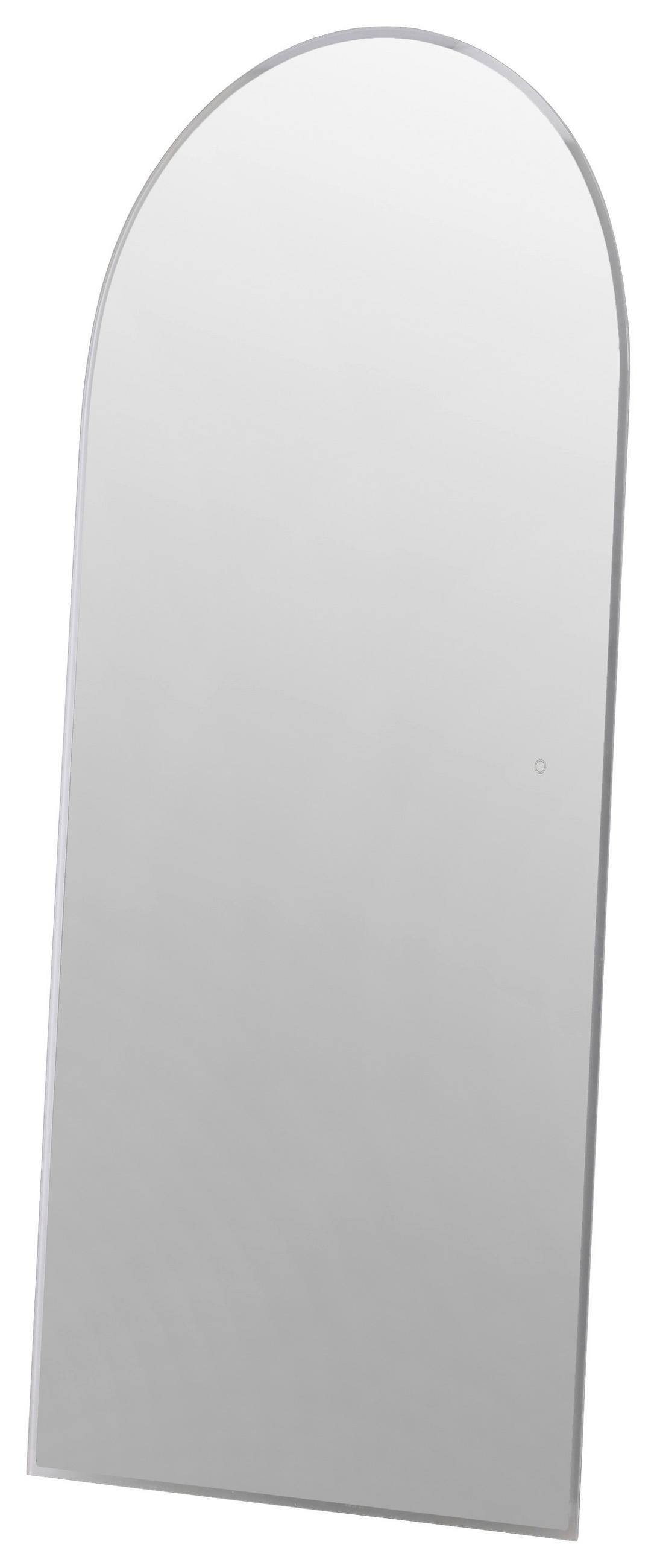 LEUCHTSPIEGEL 100/210/3,8 cm  - Schwarz, Basics, Glas/Metall (100/210/3,8cm) - P & B