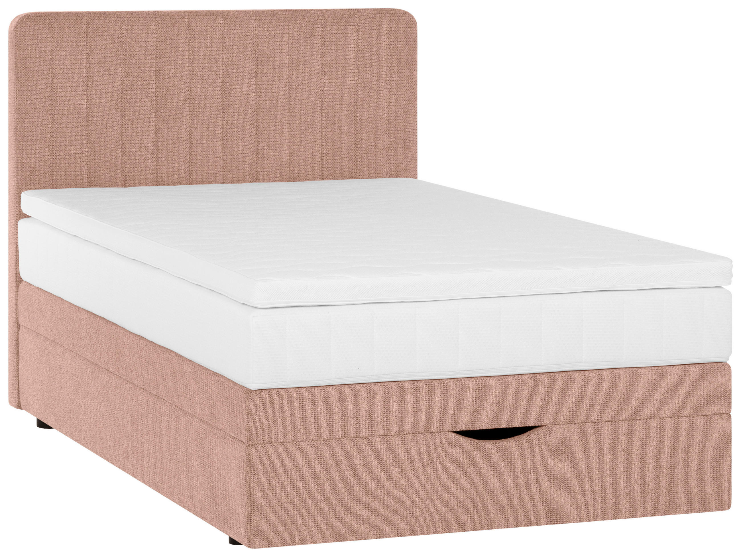 Welnova Boxspringbett Altrosa 120x200 cm