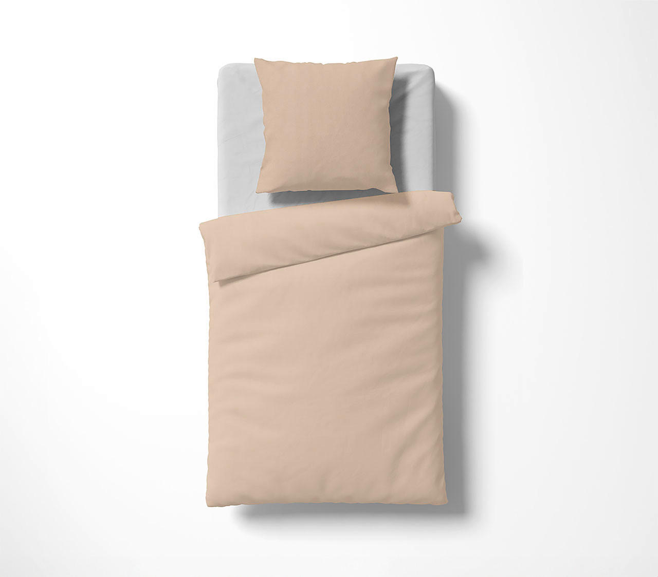 BETTWÄSCHE Black Premium Leinen Leinenoptik 135/200 cm  - Beige, Basics, Textil (135/200cm) - Fleuresse