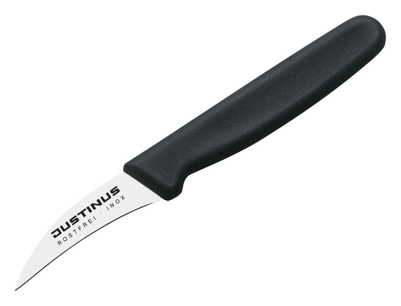 VEČNAMENSKI NOŽ Finecut 0 cm - barve nerjavečega jekla/črna, Konvencionalno, kovina/umetna masa (0cm) - Justinus