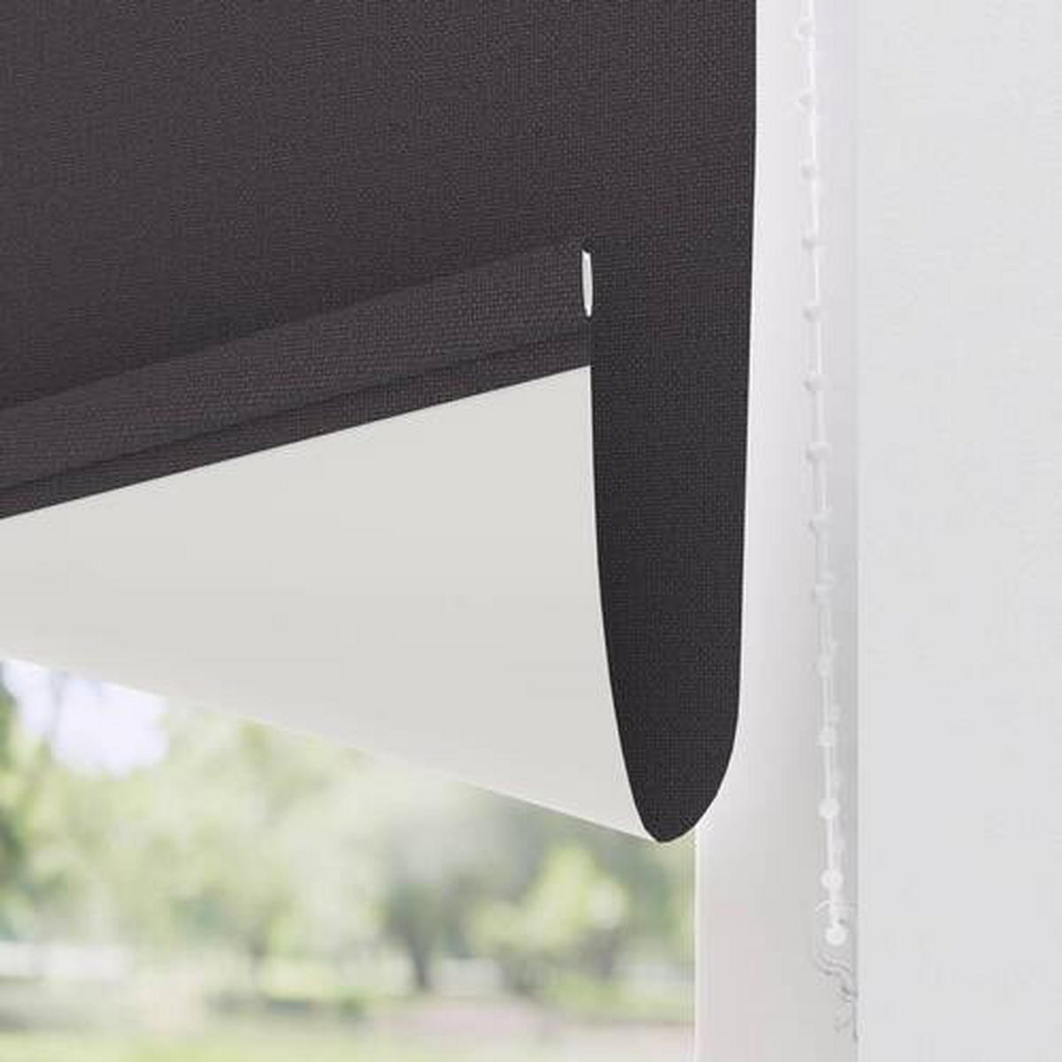 VERDUNKELUNGSROLLO 80/190 cm  - Anthrazit, Design, Textil (80/190cm)