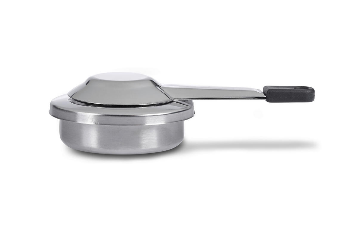 FONDUESET  - Edelstahlfarben/Schwarz, Basics, Metall - Homeware Profession.