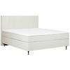 BOXSPRINGBETT 180/200 cm  in Creme  - Creme/Schwarz, Modern, Textil (180/200cm) - MID.YOU