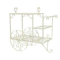 SUPORT PENTRU PLANTE - alb, Basics, metal (60/60cm)