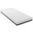 GELSCHAUMMATRATZE Primus 230 140/200 cm 18 cm - Dunkelgrau/Weiß, Basics, Textil (140/200cm) - Schlaraffia