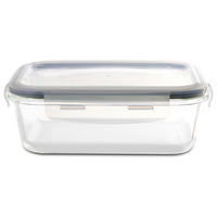 Recipient Depozitare Alimente  0,35 l  - străveziu/transparent, Basics, plastic/sticlă (15,4/11,4/5,5cm) - Homeware Profession.