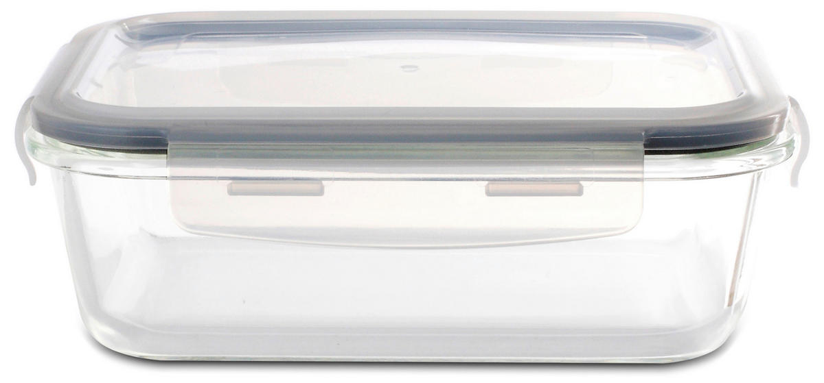 Recipient Depozitare Alimente  0,35 l  - străveziu/transparent, Basics, plastic/sticlă (15,4/11,4/5,5cm) - Homeware Profession.