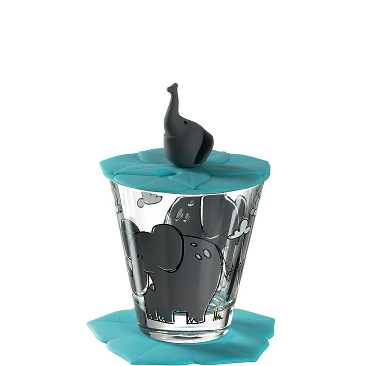 POHÁR NA PITIE - Trend, plast/sklo (120ml) - Leonardo