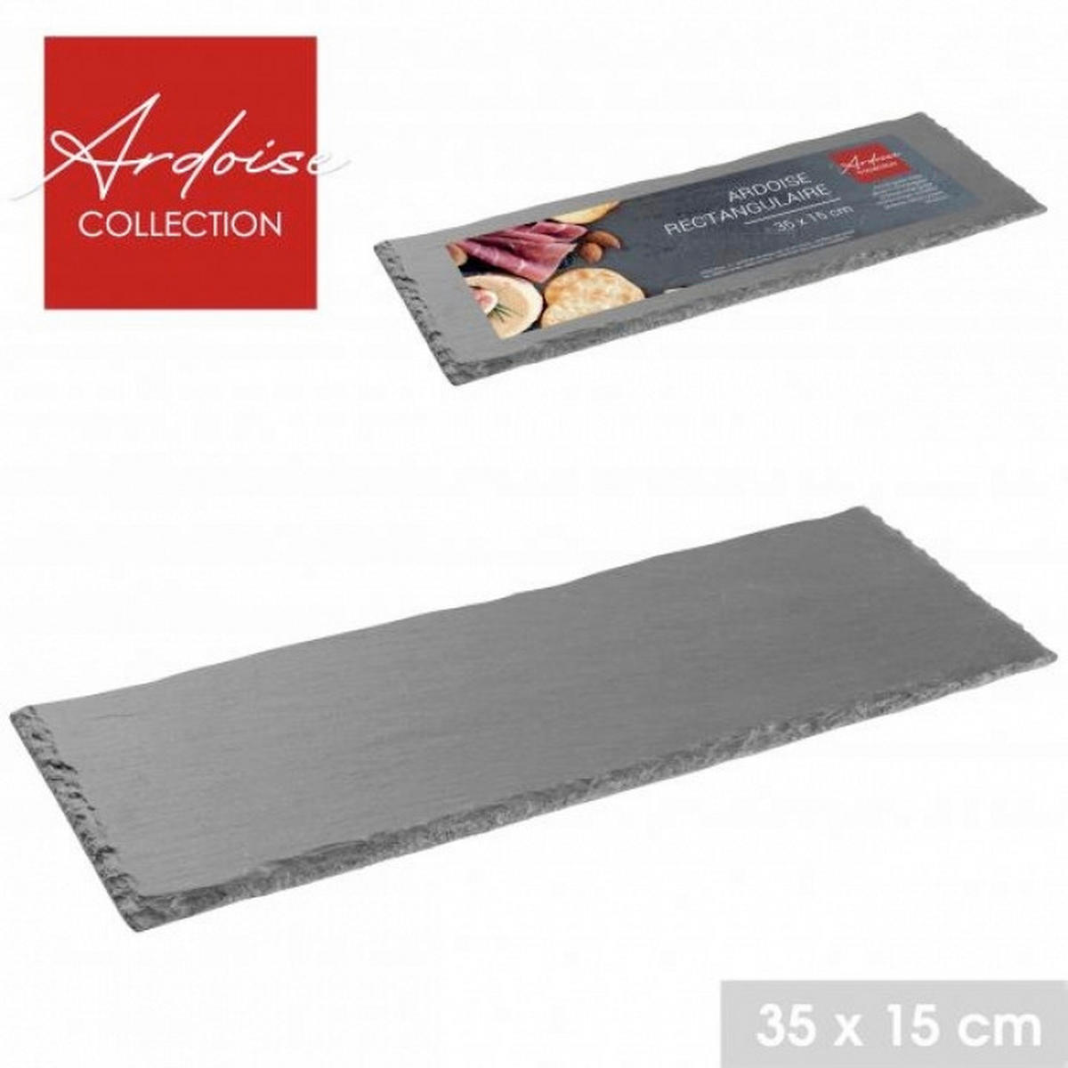 POSLUŽAVNIK ZA SERVIRANJE  35/15 cm           Fornord  - Basics, kamen (35/15cm)