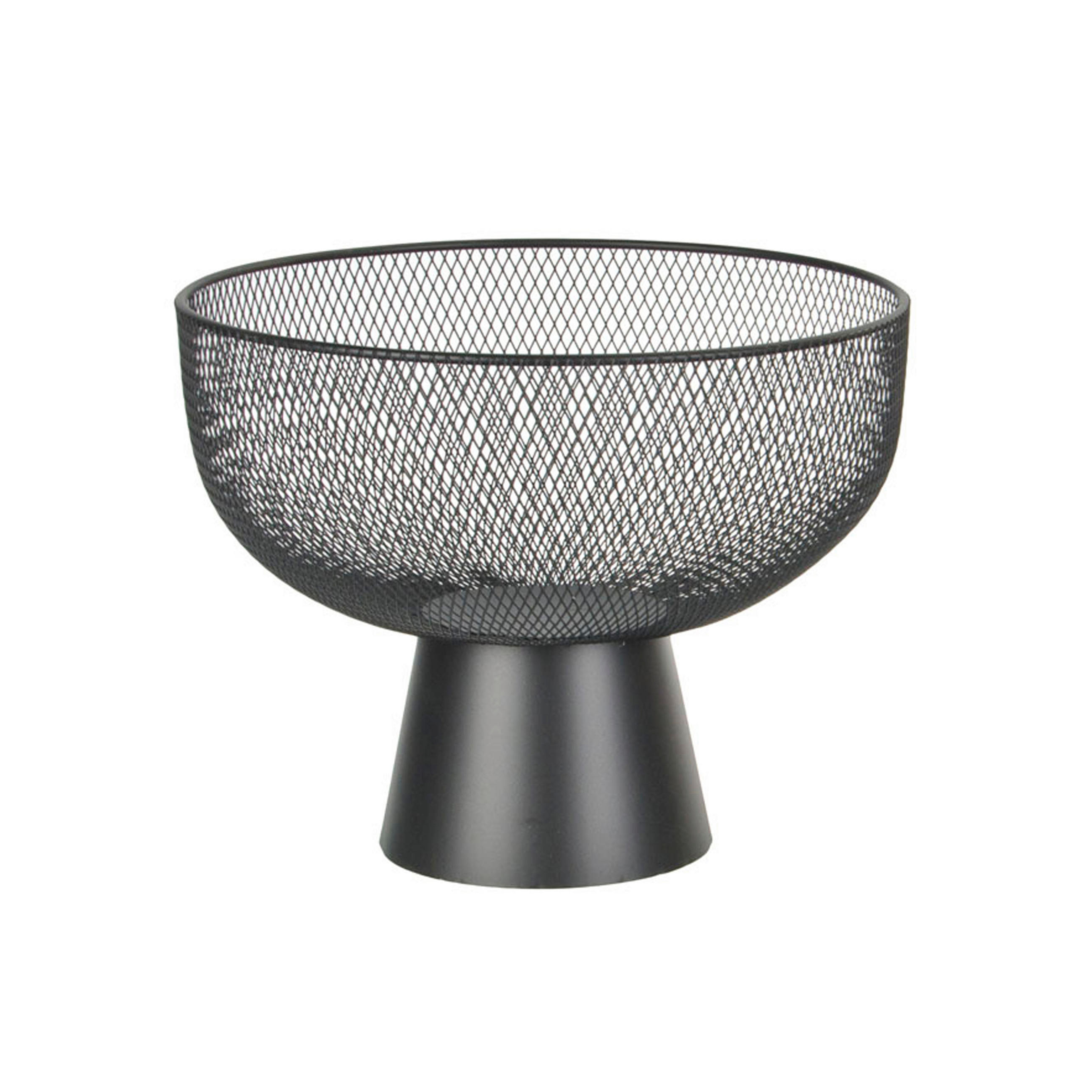 ZDJELA ZA VOĆE    30/24 cm        - crna, Trend, metal (30/24cm) - Ambia Home