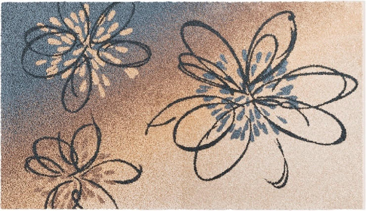 BADEMATTE Taupe 60/100 cm  - Taupe, KONVENTIONELL, Kunststoff/Textil (60/100cm) - Grund