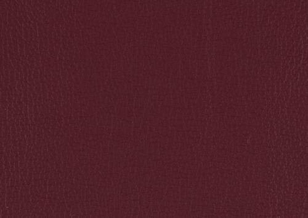 RELAXSESSEL Leder Weinrot  - Weinrot/Schwarz, Design, Leder/Metall (64/112/80cm) - Cantus