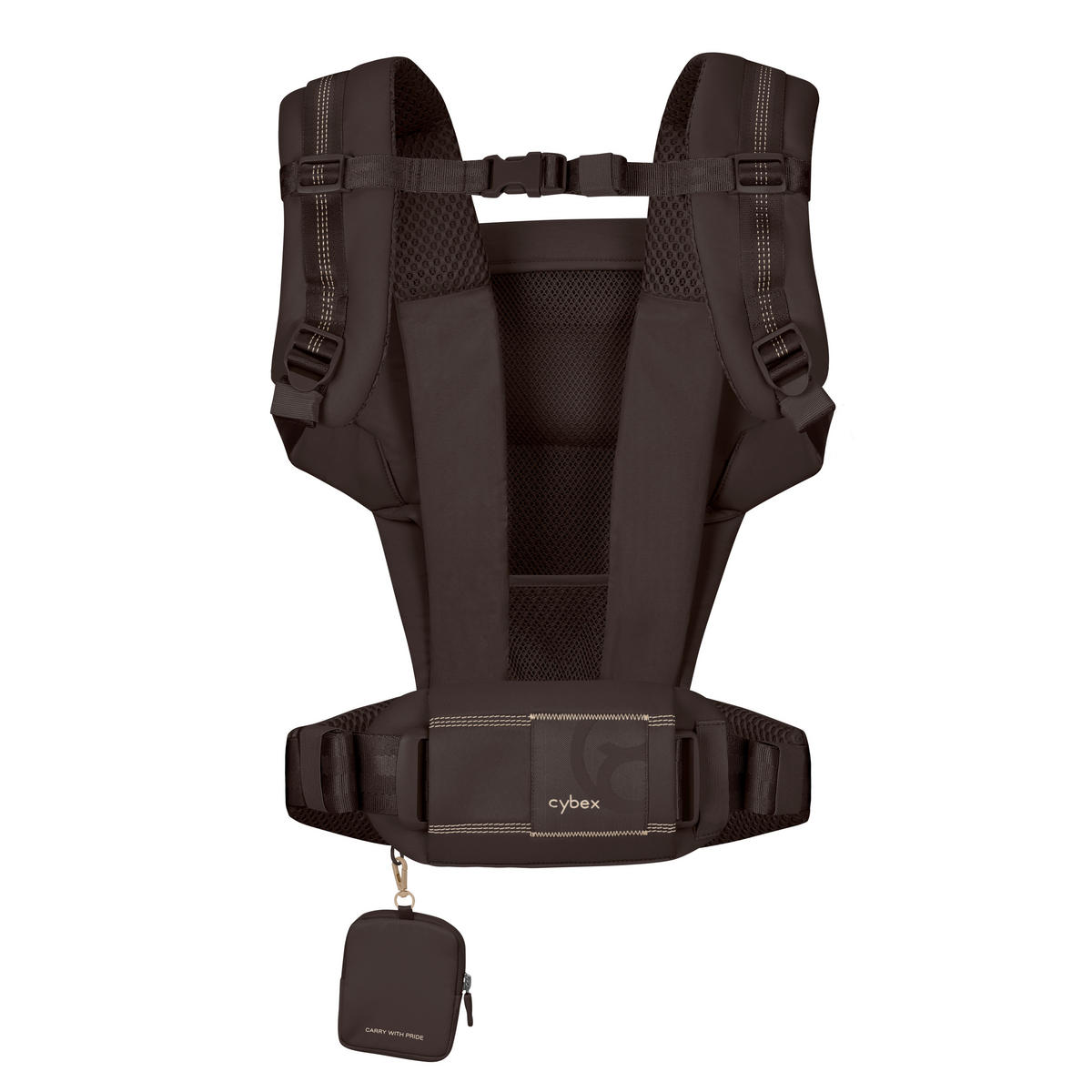 BABYTRAGE Laya  - Dunkelbraun, Basics, Textil (50/60cm) - Cybex