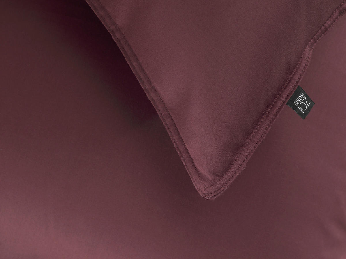 BETTWÄSCHE Satinado Makosatin 200/200 cm  - Mauve, Basics, Textil (200/200cm)
