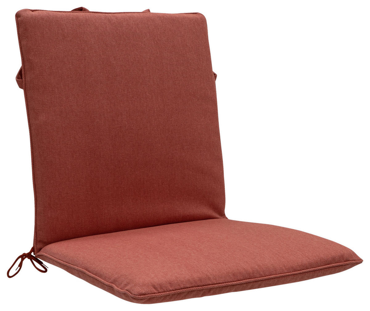 SESSELAUFLAGE in Terracotta  - Terracotta, Basics, Textil (49/4/97cm)