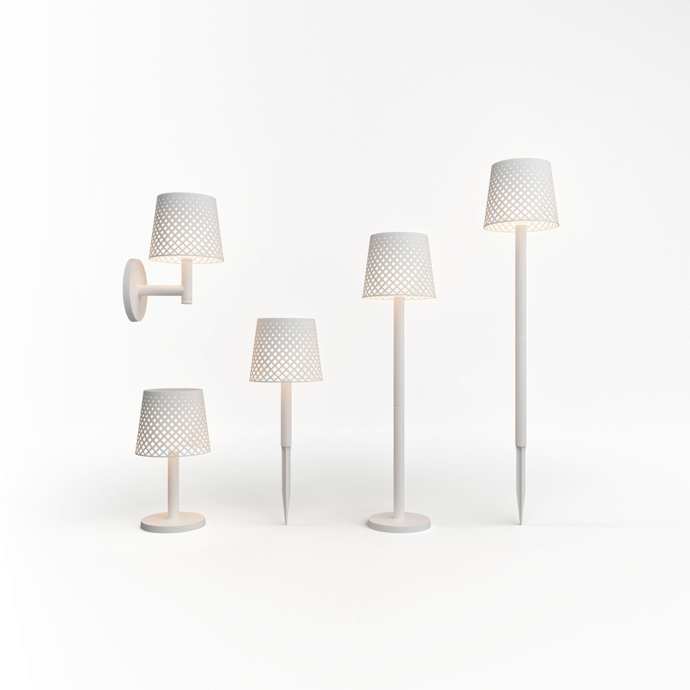 SOLARLEUCHTE  - Weiß, Basics, Kunststoff (16.3/80/16.3cm) - New Garden