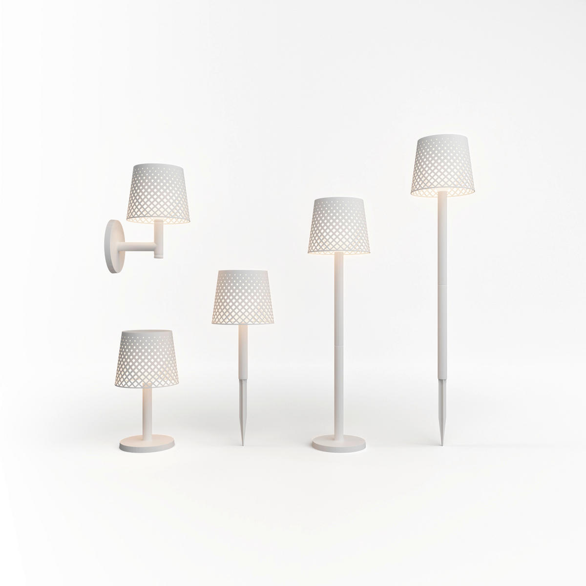 SOLARLEUCHTE - Weiß, Basics, Kunststoff (16.3/80/16.3cm) - New Garden