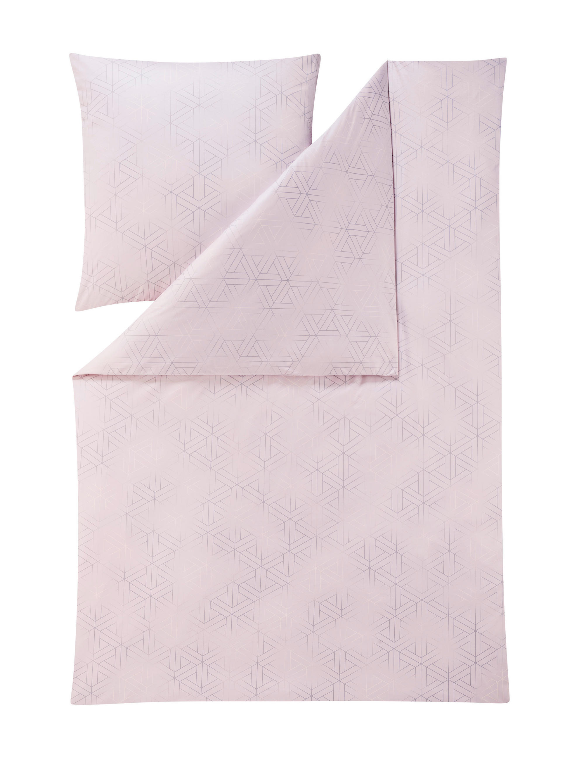 BETTWÄSCHE Pippa Interlock-Jersey 135/200 cm  - Rosa, Basics, Textil (135/200cm) - Estella