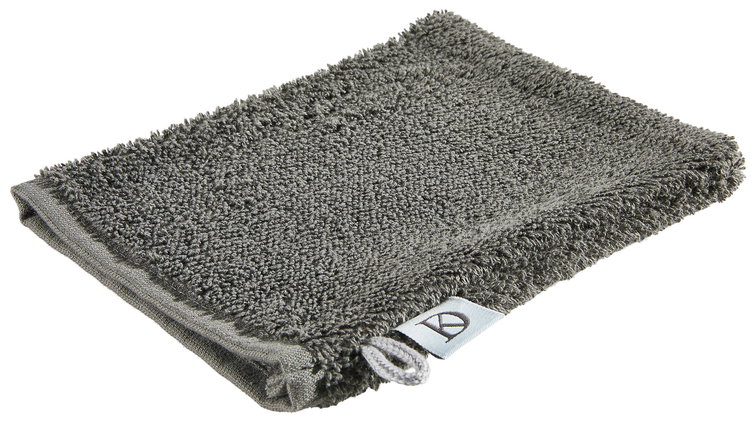 WASCHLAPPEN BOLANO Anthrazit 4-teilig  - Anthrazit, KONVENTIONELL, Textil (16/21cm) - Dieter Knoll