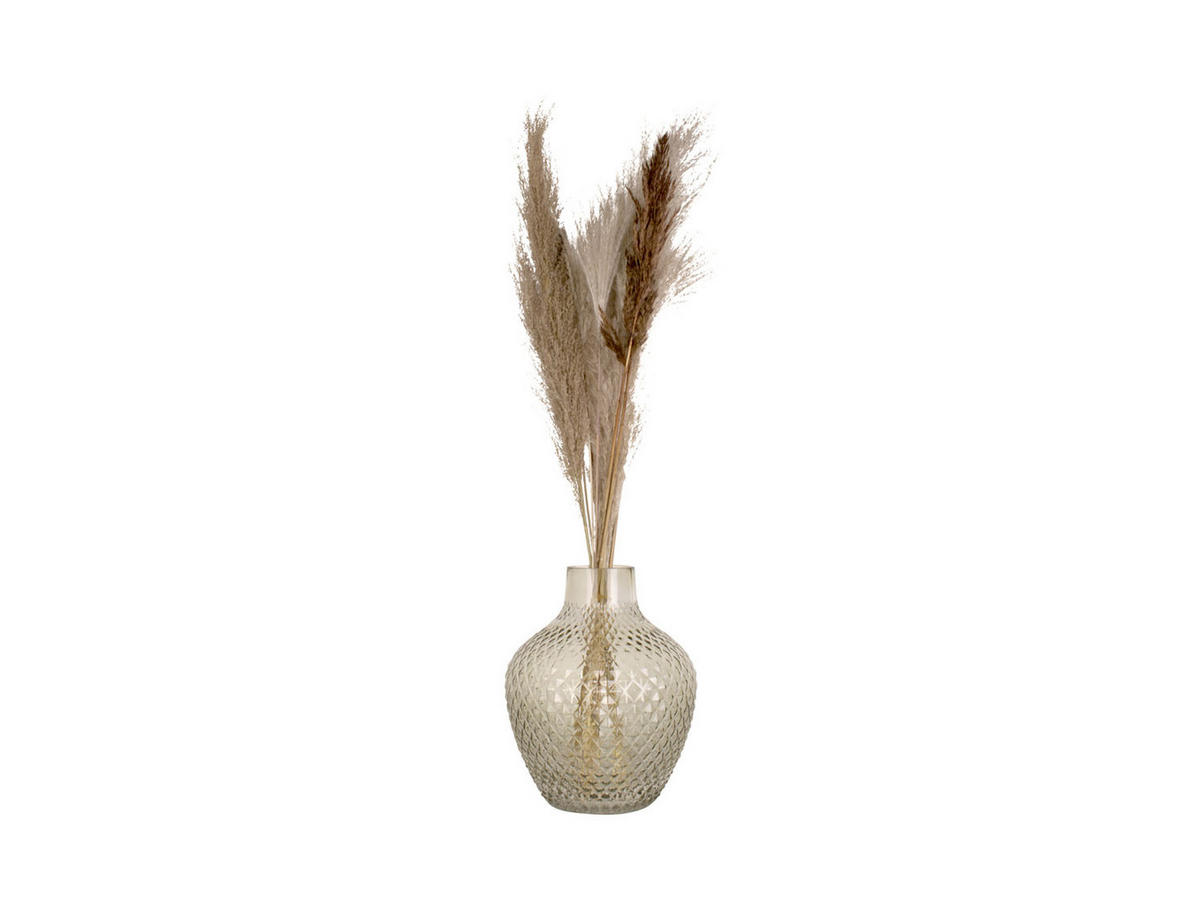 VASE 25 cm  - Grün, Trend, Glas (21/25/21cm) - Present Time