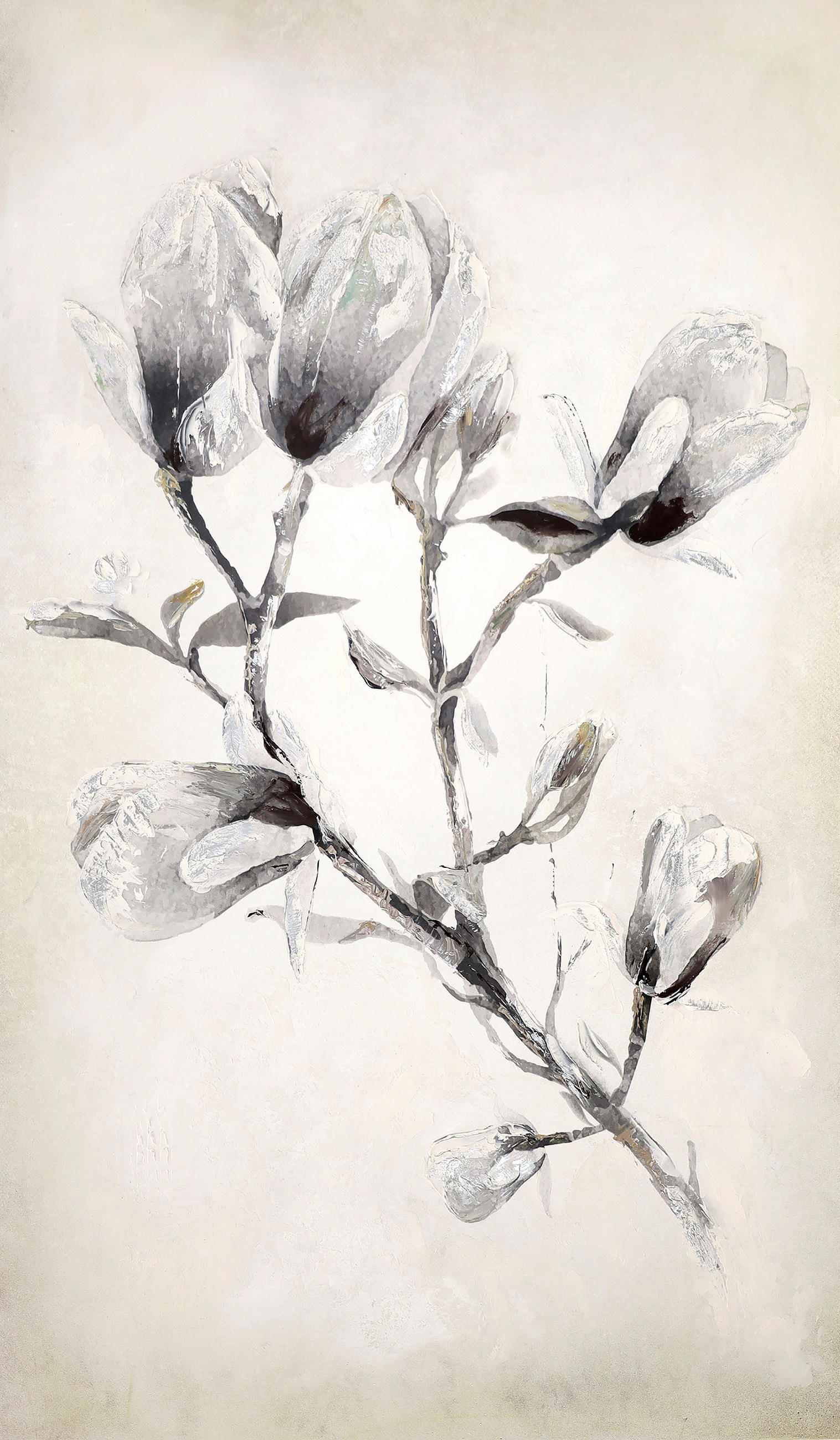 Monee Ölgemälde Mehrfarbig 70x120 cm