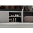 GARDEROBE 6-teilig  in 250/233/59 cm  - Anthrazit/Nussbaumfarben, Design, Holz/Holzwerkstoff (250/233/59cm) - Moderano