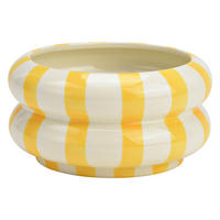 DEKOSCHALE - Gelb, Basics, Keramik (15.0/8.0/15.0cm)