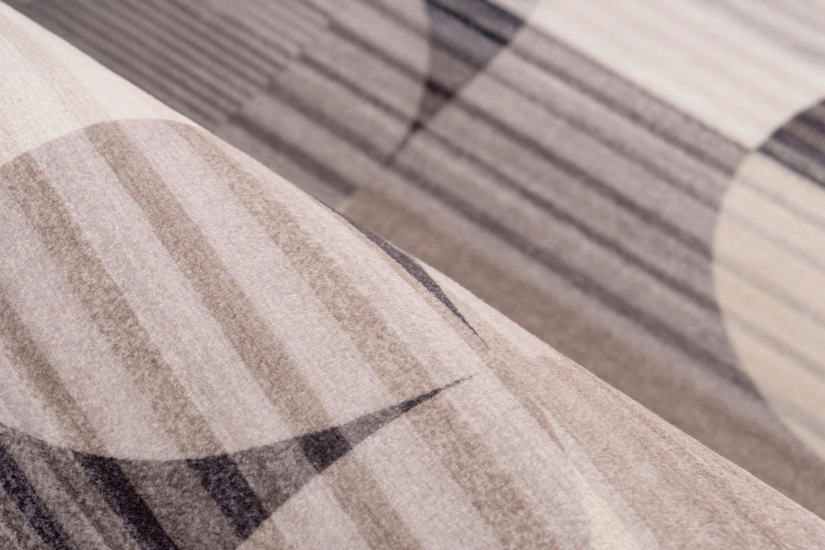 FLACHWEBETEPPICH 200/290 cm Taupe rechteckig  - Taupe, Basics, Textil (200/290cm) - Kayoom