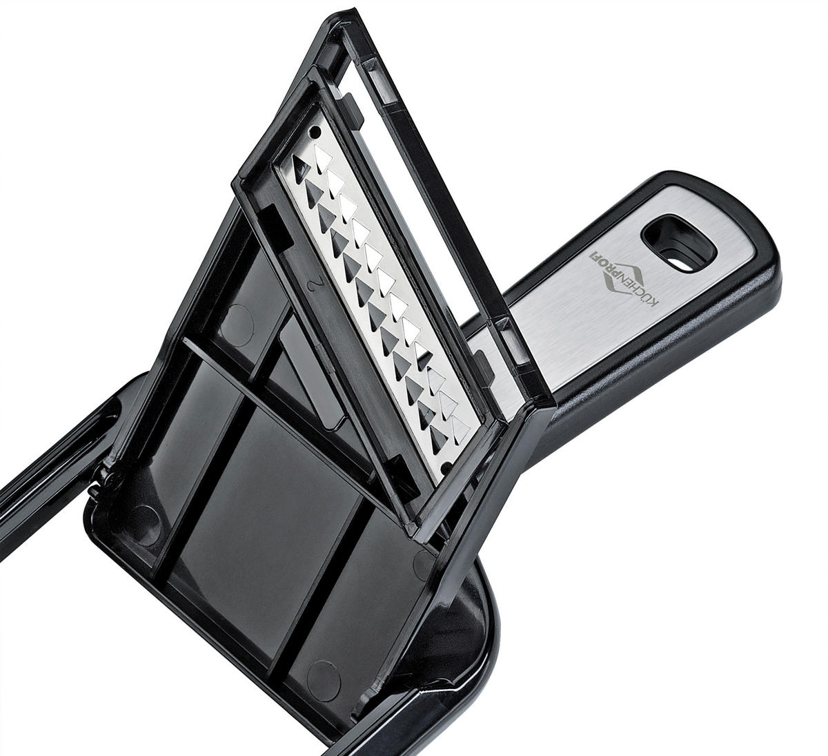 GEMÜSEHOBEL SMART  - Schwarz, Basics, Kunststoff/Metall (32,5/10/6,5cm) - KÜCHENPROFI