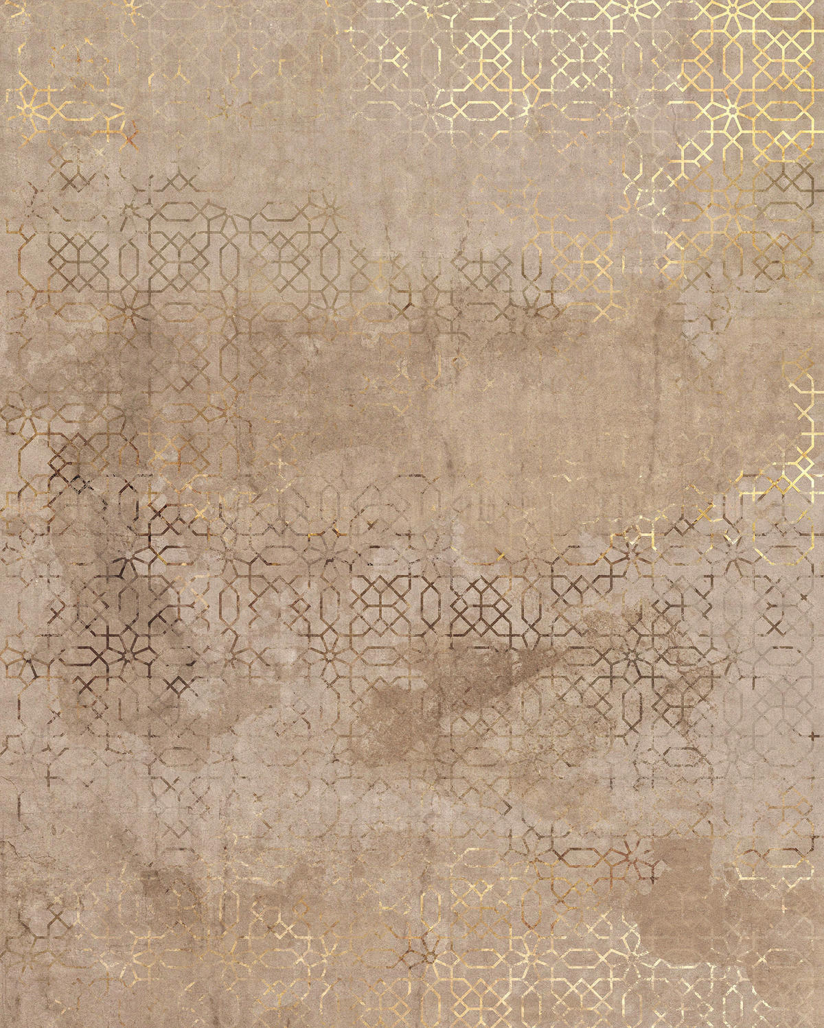 NON WOVEN-TAPET 200/250 cm  - brun, Basics (200/250cm) - Komar