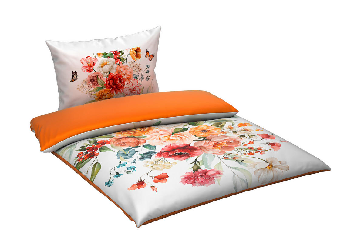 LENJERIE DE PAT CU DOUĂ FEȚE 220/200 cm  - alb, Design, textil (220/200cm) - Novel