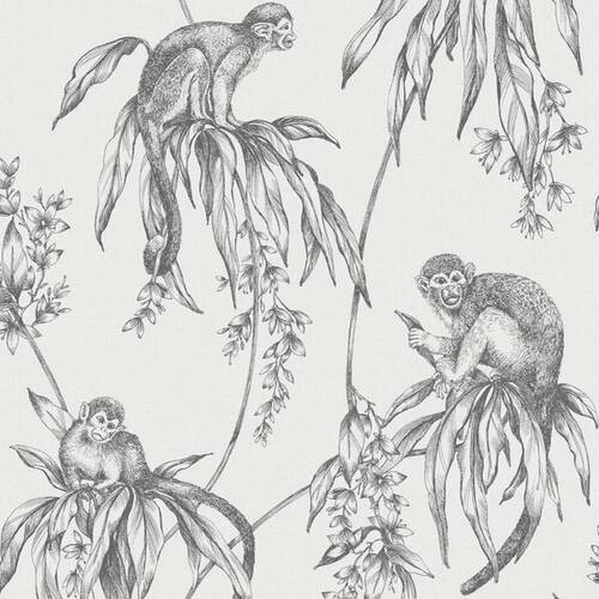 VLIESTAPETE  - Grau, Basics, Papier/Kunststoff (52/1000cm) - Xora