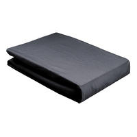 ELASTICKÉ PROSTĚRADLO, žerzej, antracitová, tmavě šedá, 180/200 cm - tmavě šedá/antracitová, Basics, textil (180/200cm) - Joop!