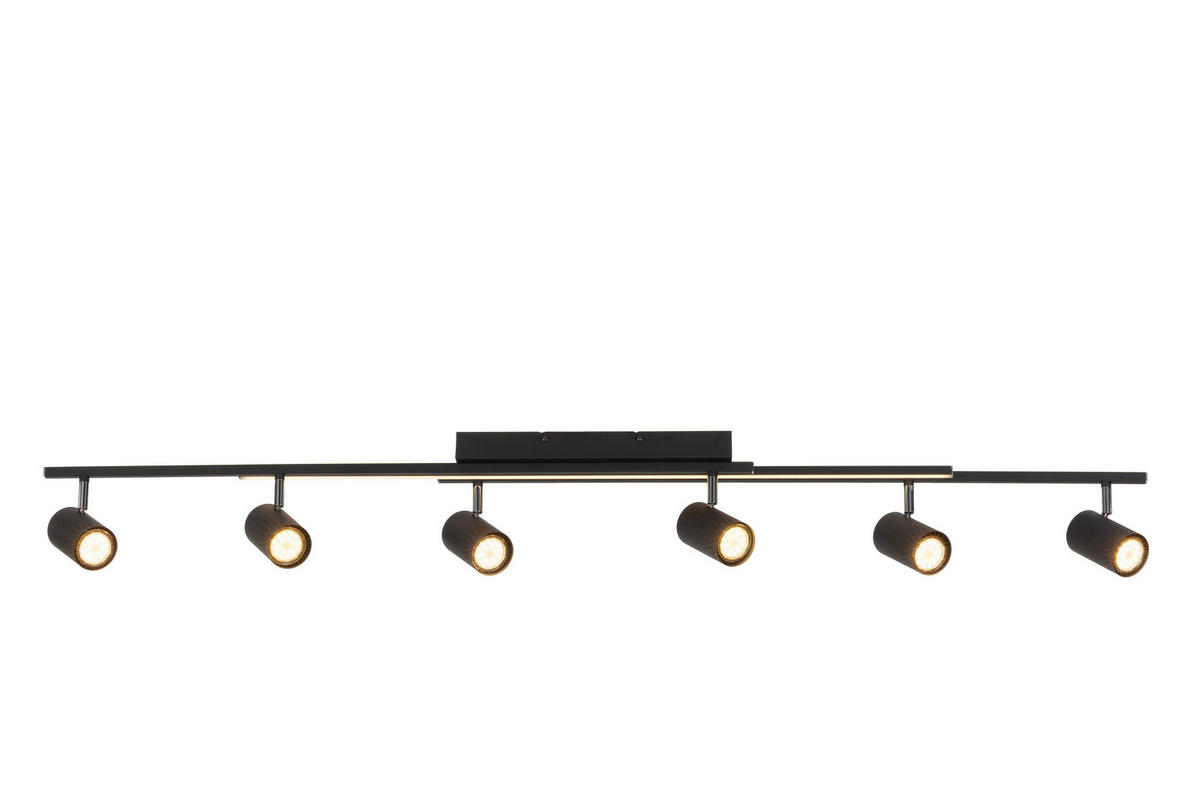 STRAHLER Chason 140/8/14,5 cm   - Schwarz, Basics, Kunststoff/Metall (140/8/14,5cm) - Novel