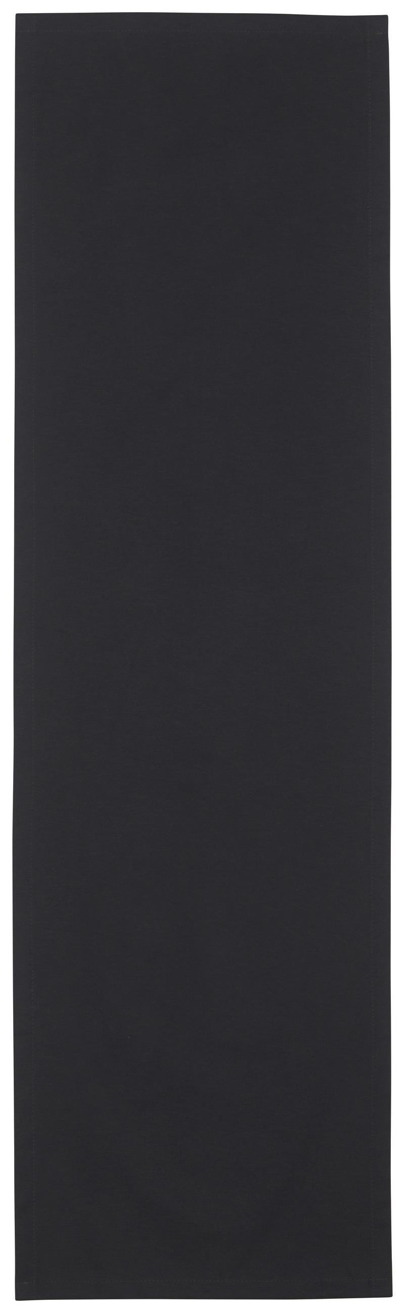 ÚZKY OBRUS, 40/140 cm, tmavosivá - tmavosivá, Konventionell, textil (40/140cm) - Novel
