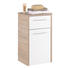 UNTERSCHRANK 40/72/33 cm - Chromfarben/Eichefarben, Design, Holz (40/72/33cm) - Xora UNTERSCHRANK 40/72/33 cm - Chromfarben/Eichefarben, Design, Holz (40/72/33cm) - Xora