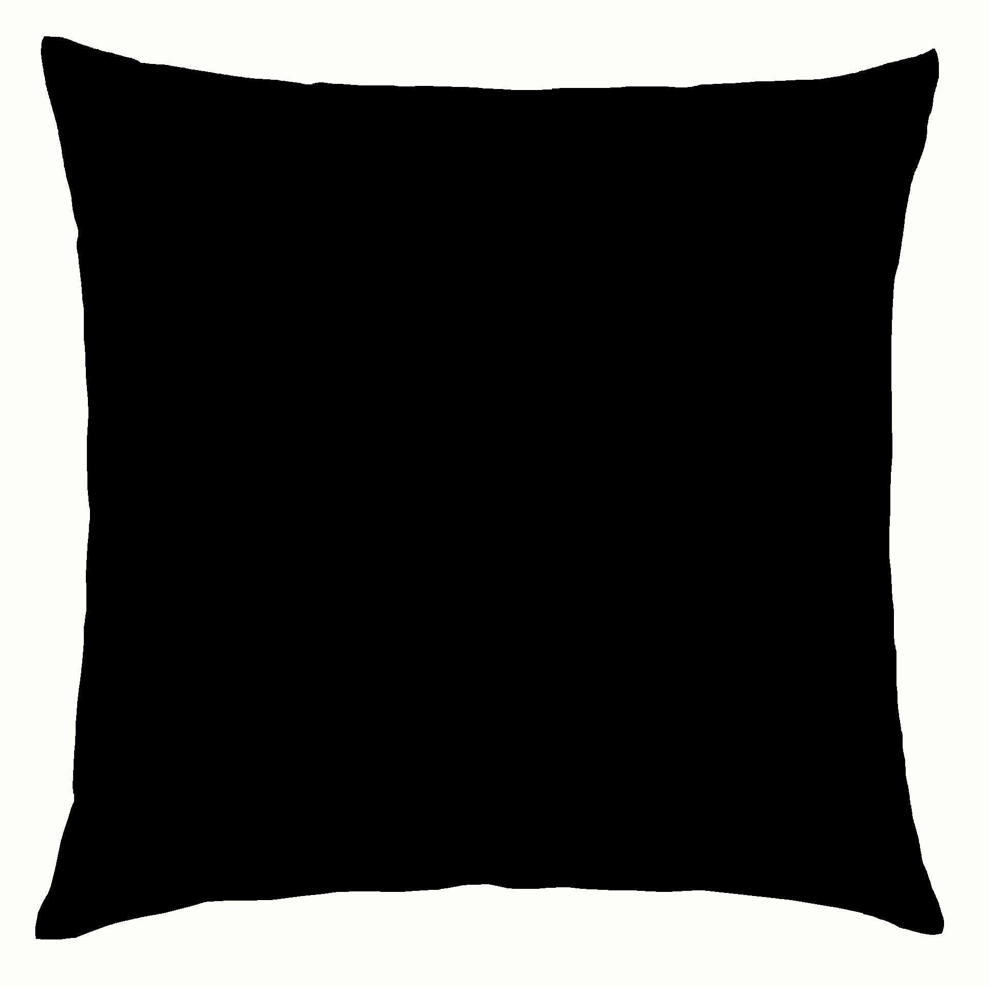 JASTUČNICA 40/60 cm  UNI  - crna, Konvencionalno, tekstil (40/60cm) - Kaeppel