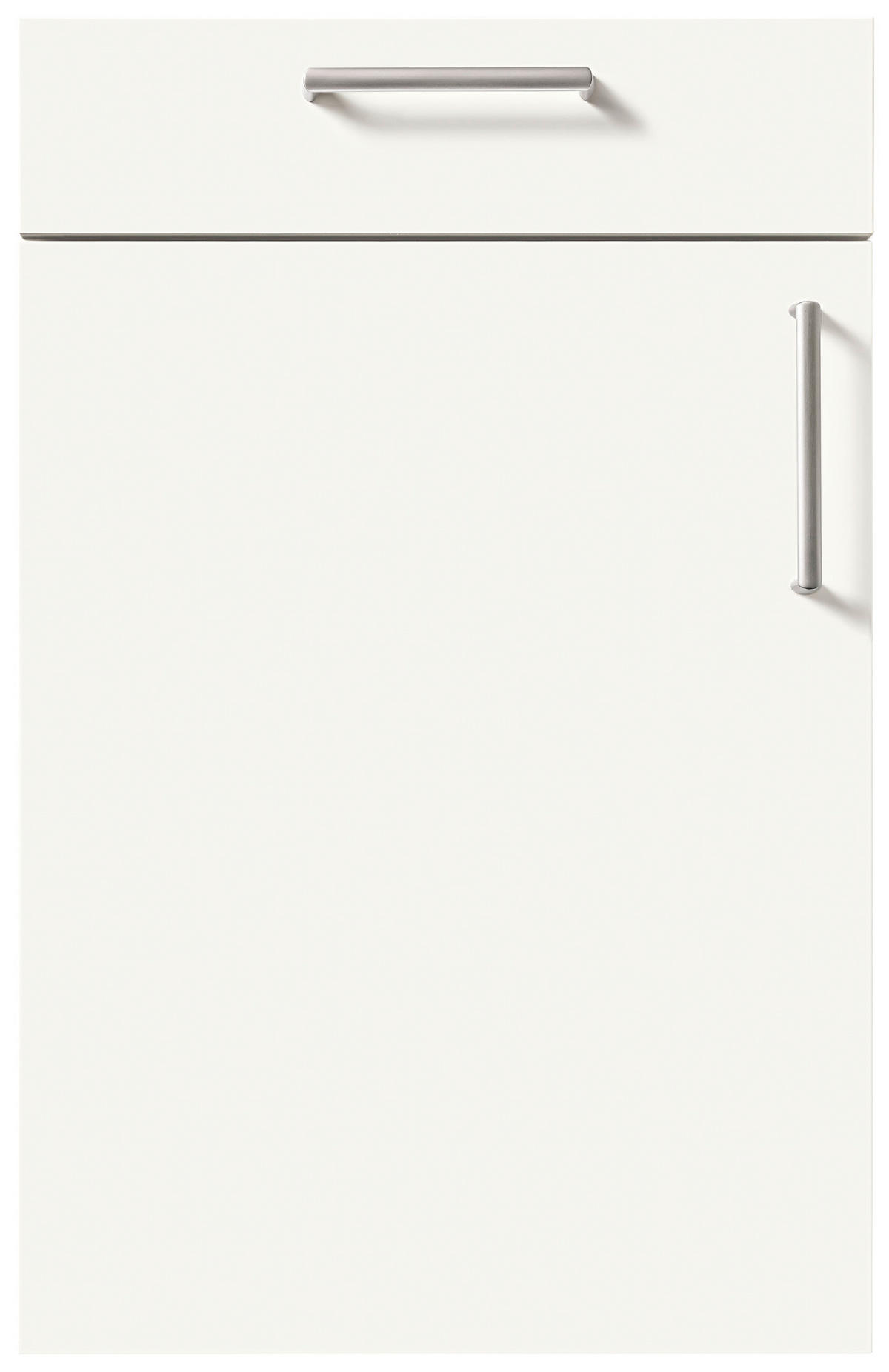 EINBAUKÜCHE FINA MATT  - Grau, Design, Holzwerkstoff - Novel