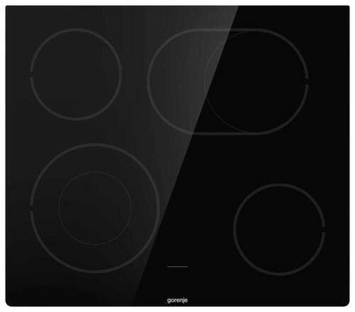 KOCHFELD ECD643BSC  - Schwarz, Basics, Glas (59,5/5,4/52cm) - Gorenje