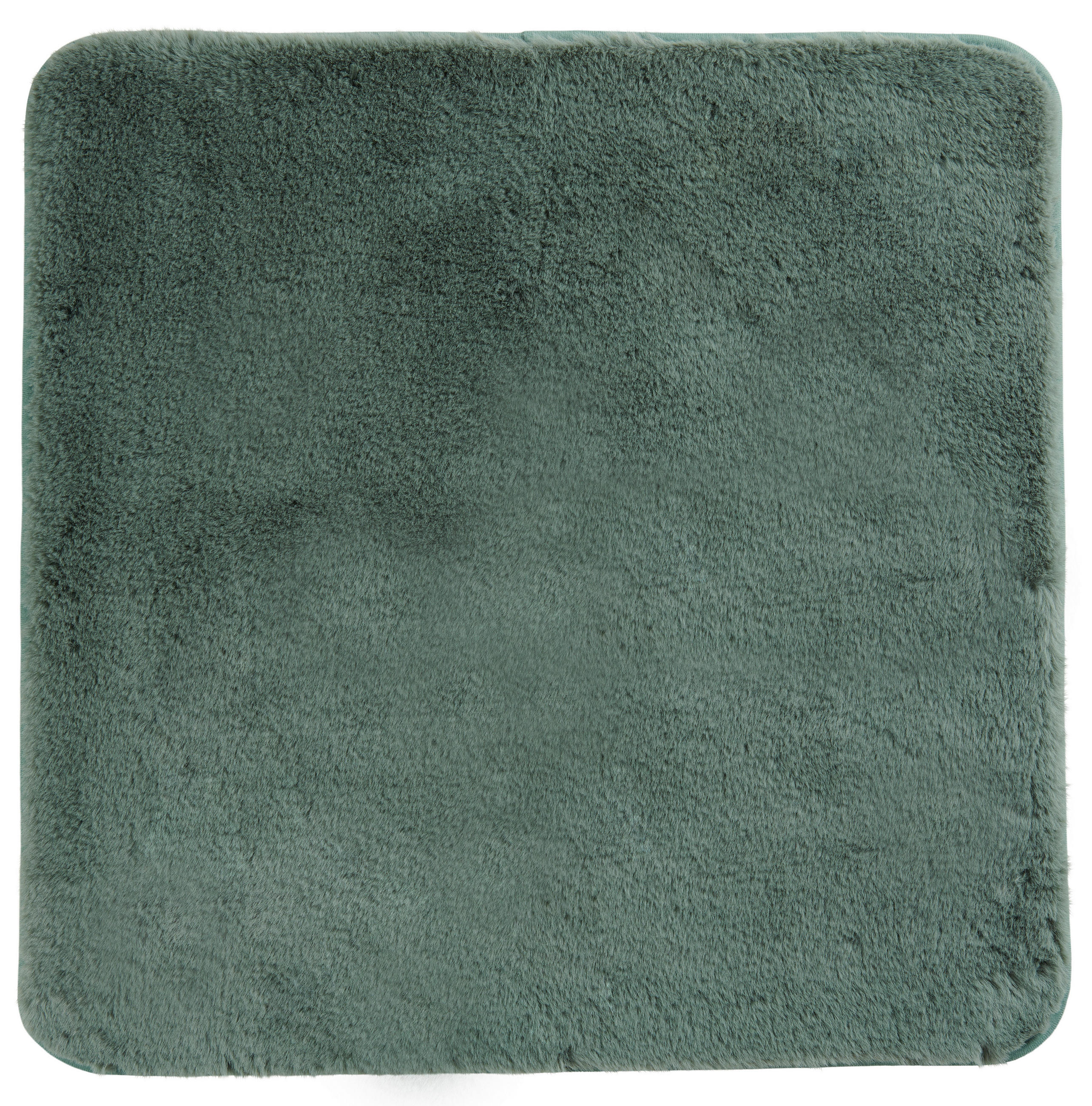 BADEMATTE  60/60 cm  Salbeigrün   - Salbeigrün, Basics, Kunststoff/Textil (60/60cm) - Esposa